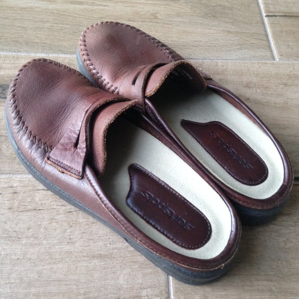 Softspots Leather Slip-On Loafers